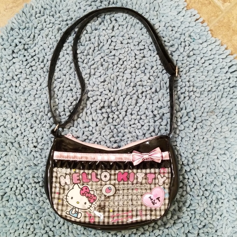 NWOT Hello Kitty patent leather handbag
